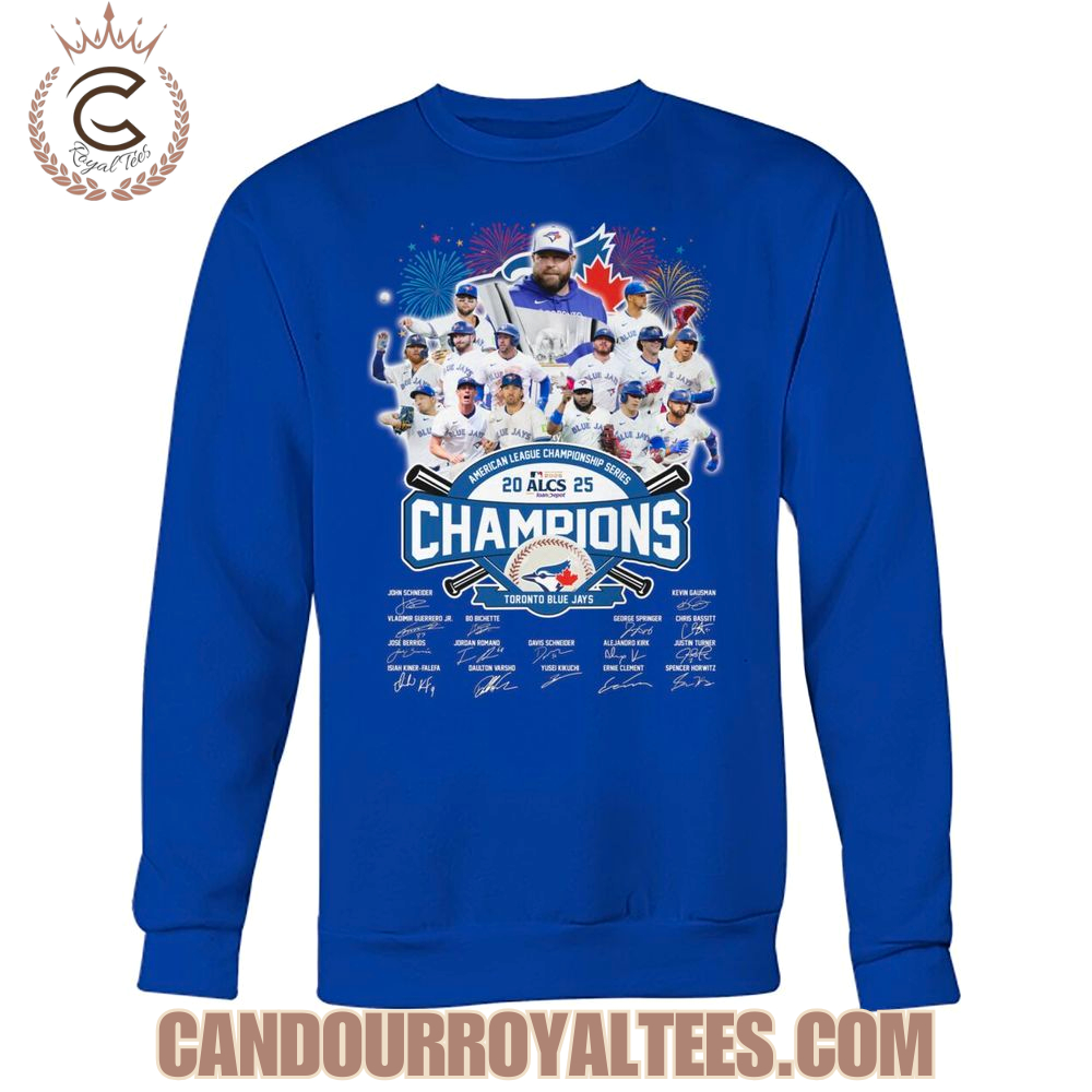 2025 ALCS Champions Toronto Blue Jays T-Shirt 2025 ALCS Champions Toronto Blue Jays T-Shirt