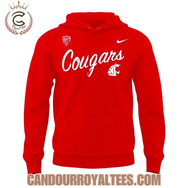 2025 Cougars Retro Logo Washington State Football Hoodie