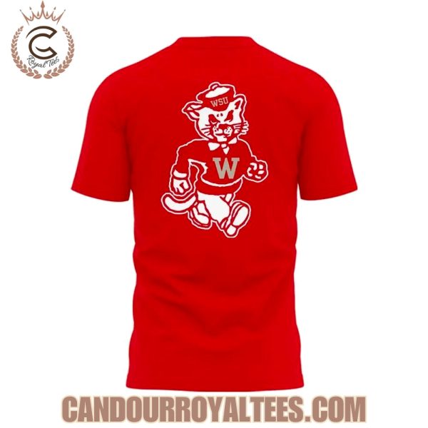 2025 Cougars Retro Logo Washington State Football Hoodie