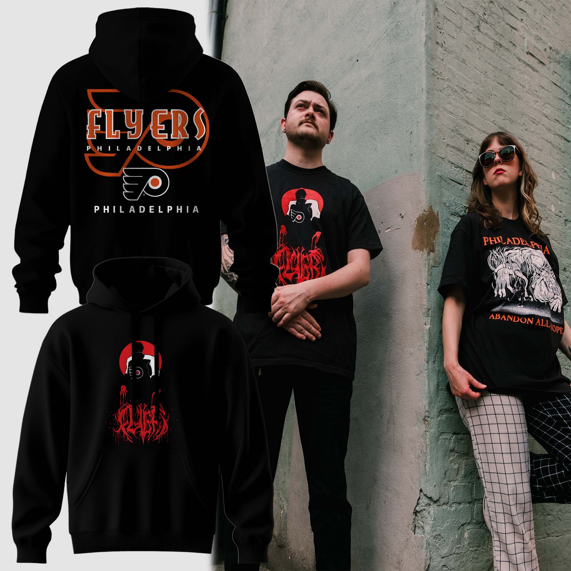 Philly Hockey & Horror Edition T-Shirt Philly Hockey & Horror Edition T-Shirt