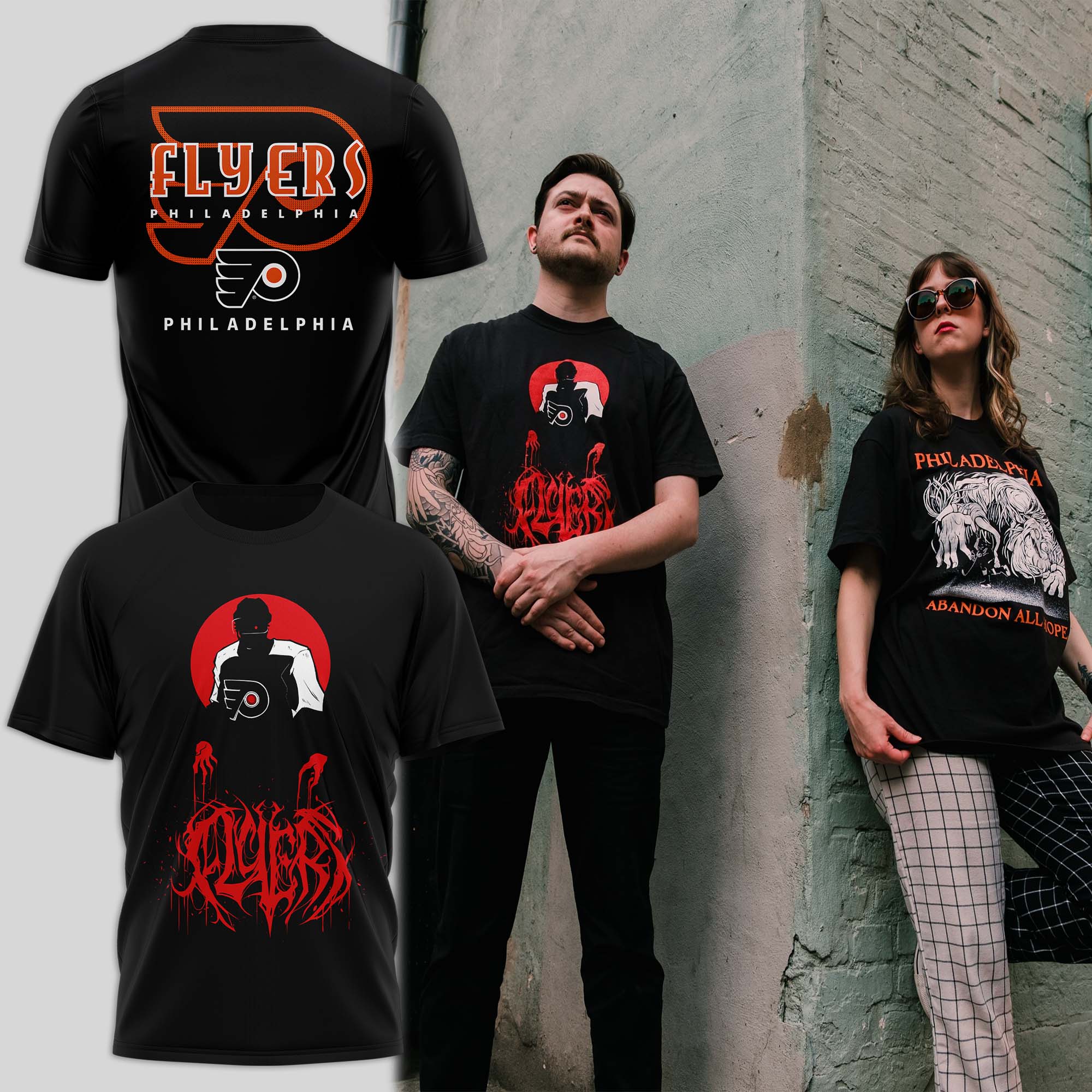 Philly Hockey & Horror Edition T-Shirt Philly Hockey & Horror Edition T-Shirt