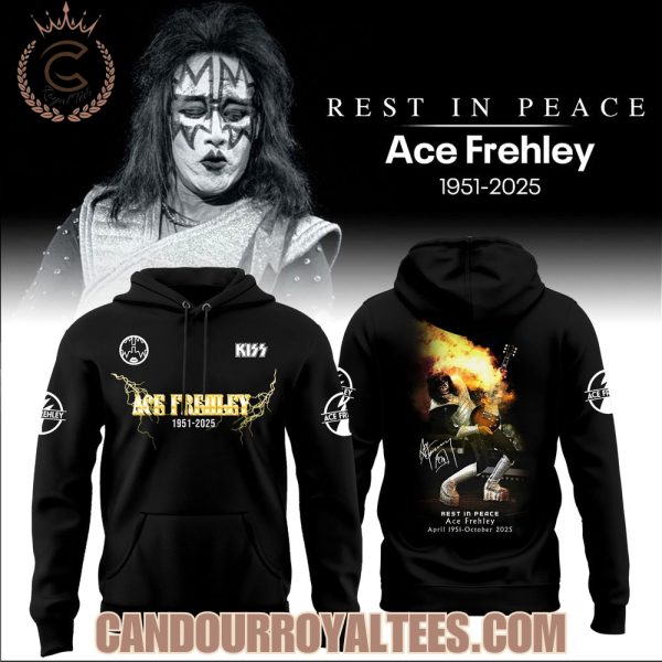Ace Frehley Founding guitarist for KISS Rest in Peace Tshirt, Hoodie