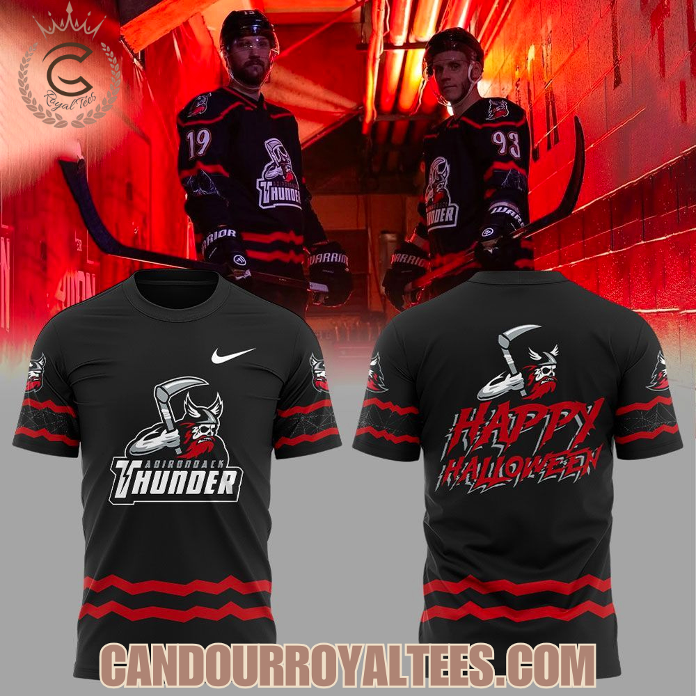 Adirondack Thunder Halloween Auction Uniform Hoodie Adirondack Thunder Halloween Auction Uniform Hoodie