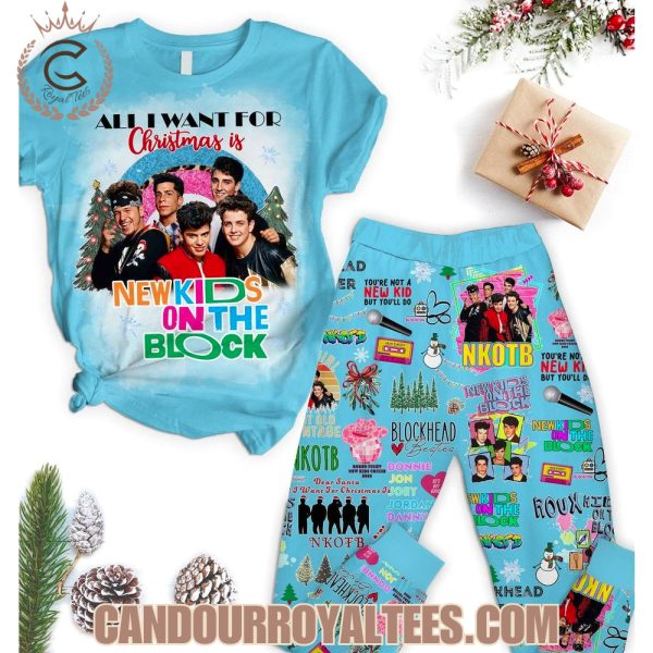 All I Want For Christmas Is New Kids On The Block Pajamas Set All I Want For Christmas Is New Kids On The Block Pajamas Set