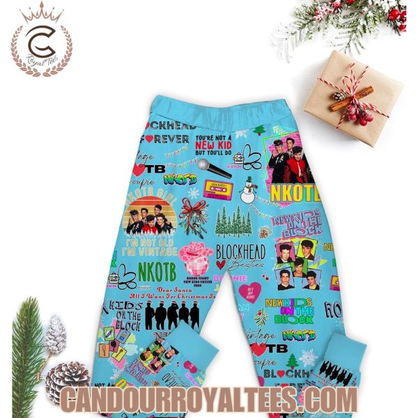 All I Want For Christmas Is New Kids On The Block Pajamas Set