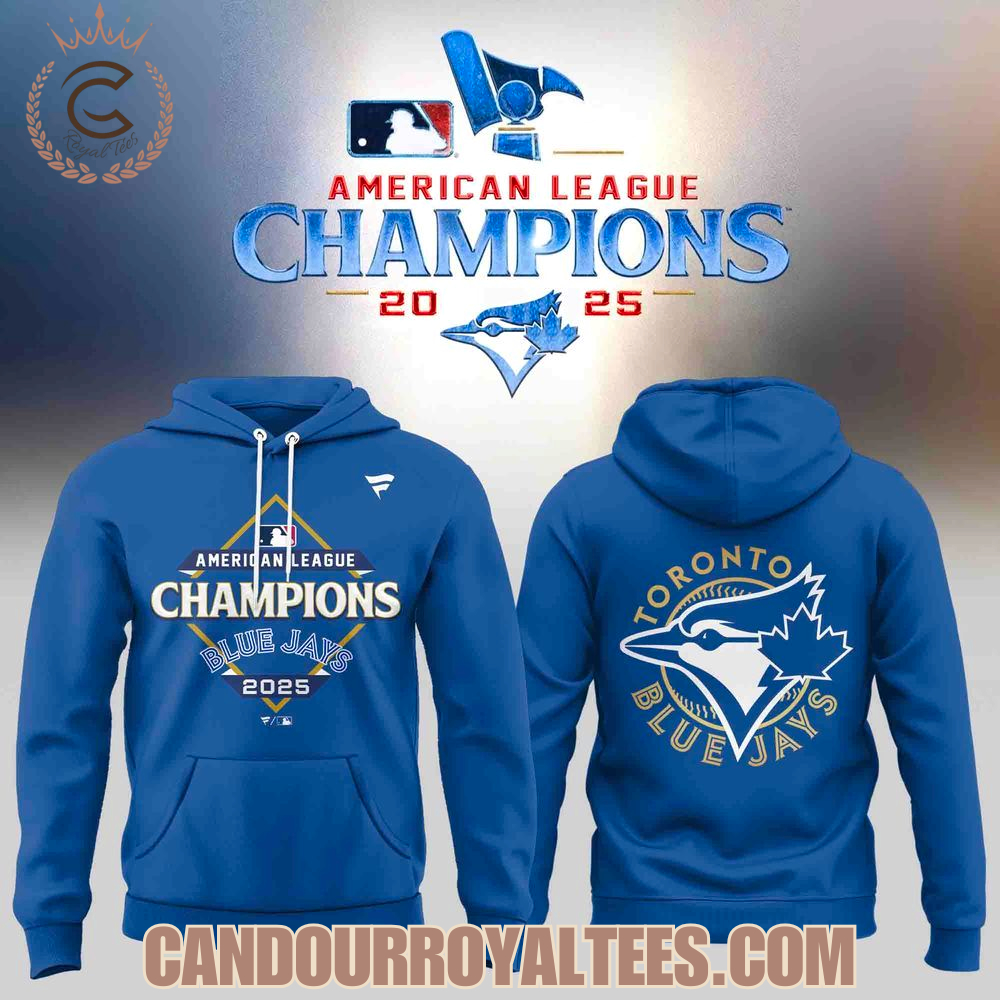American League Champions 2025 Toronto Blue Jays T-Shirt American League Champions 2025 Toronto Blue Jays T-Shirt