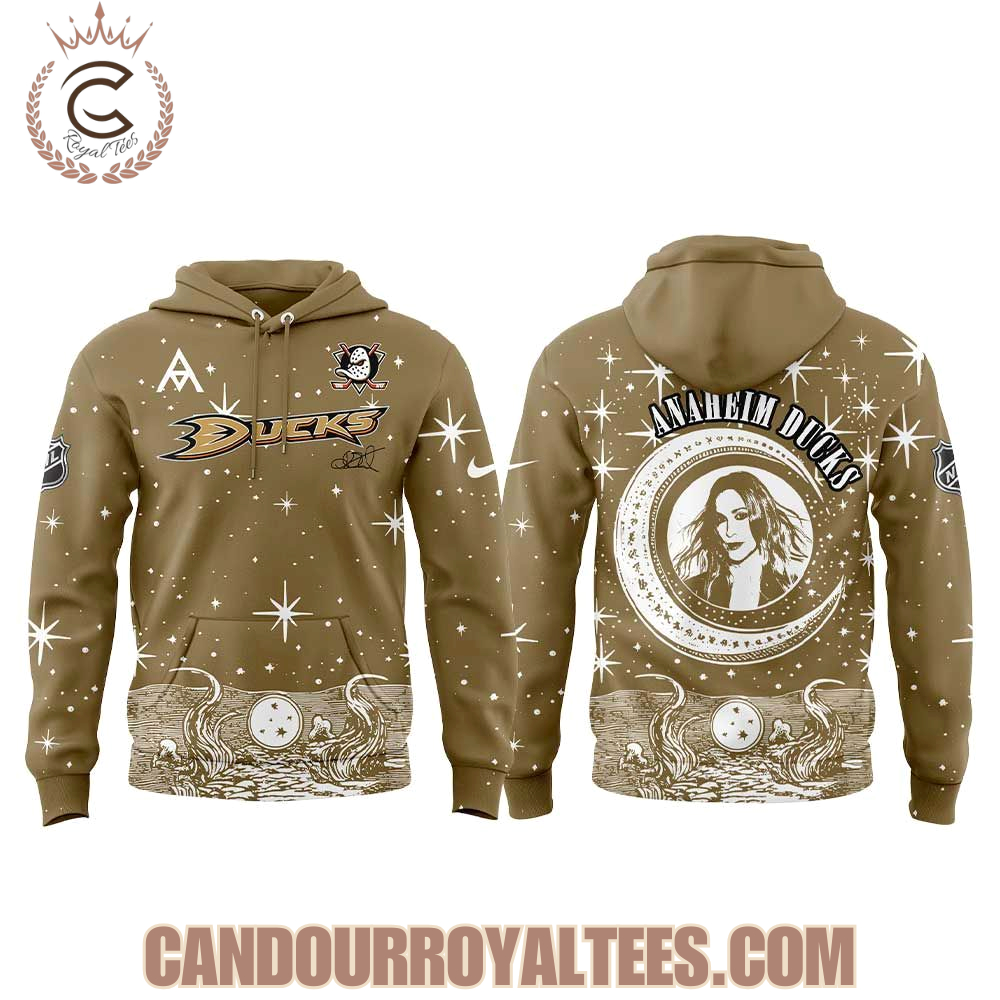 Anaheim Ducks Alanis Morissette The Triple Moon Tour Hoodie Anaheim Ducks Alanis Morissette The Triple Moon Tour Hoodie