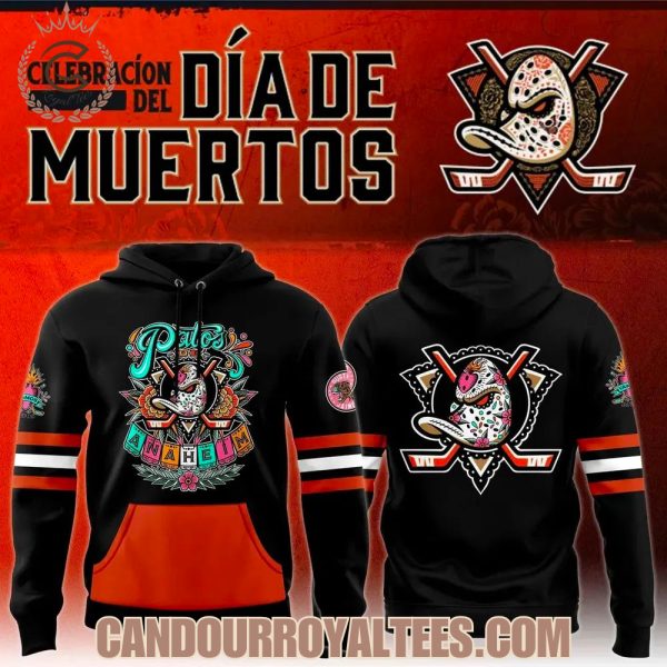 Anaheim Ducks Dia De Los Muertos Hoodie Anaheim Ducks Dia De Los Muertos Hoodie