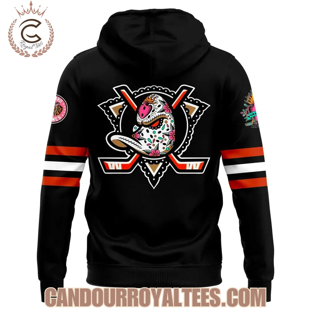 Anaheim Ducks Dia De Los Muertos Hoodie Anaheim Ducks Dia De Los Muertos Hoodie