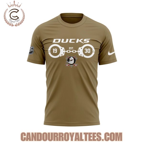 Anaheim Ducks Law Enforcement Appreciation Day Tshirt, Hoodie