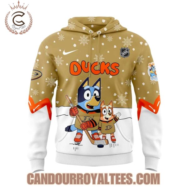 Anaheim Ducks x Bluey and Bingo 2025 Hoodie