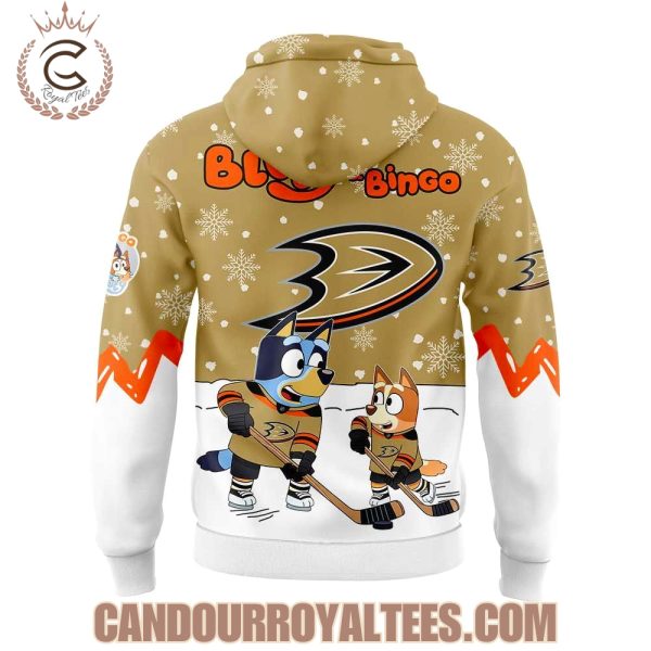 Anaheim Ducks x Bluey and Bingo 2025 Hoodie
