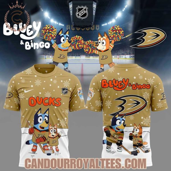 Anaheim Ducks x Bluey and Bingo 2025 Hoodie