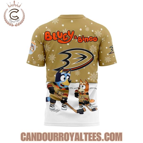 Anaheim Ducks x Bluey and Bingo 2025 Hoodie
