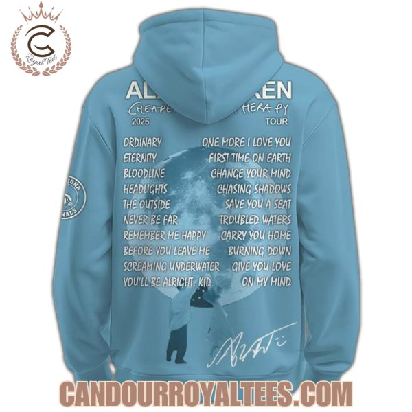 Arizona Cardinals x Alex Warren Cheaper Than Therapy Tour 2025 Hoodie