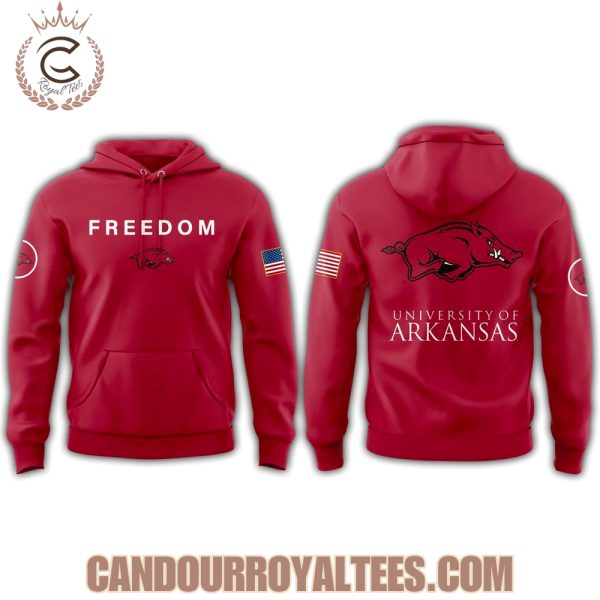 Arkansas Razorbacks Freedom Hoodie