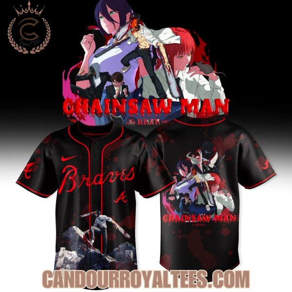 Atlanta Braves x Chainsaw Man Reze Jersey