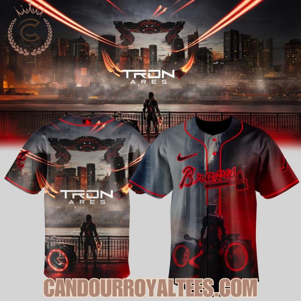 Atlanta Braves X Tron: Ares Jersey