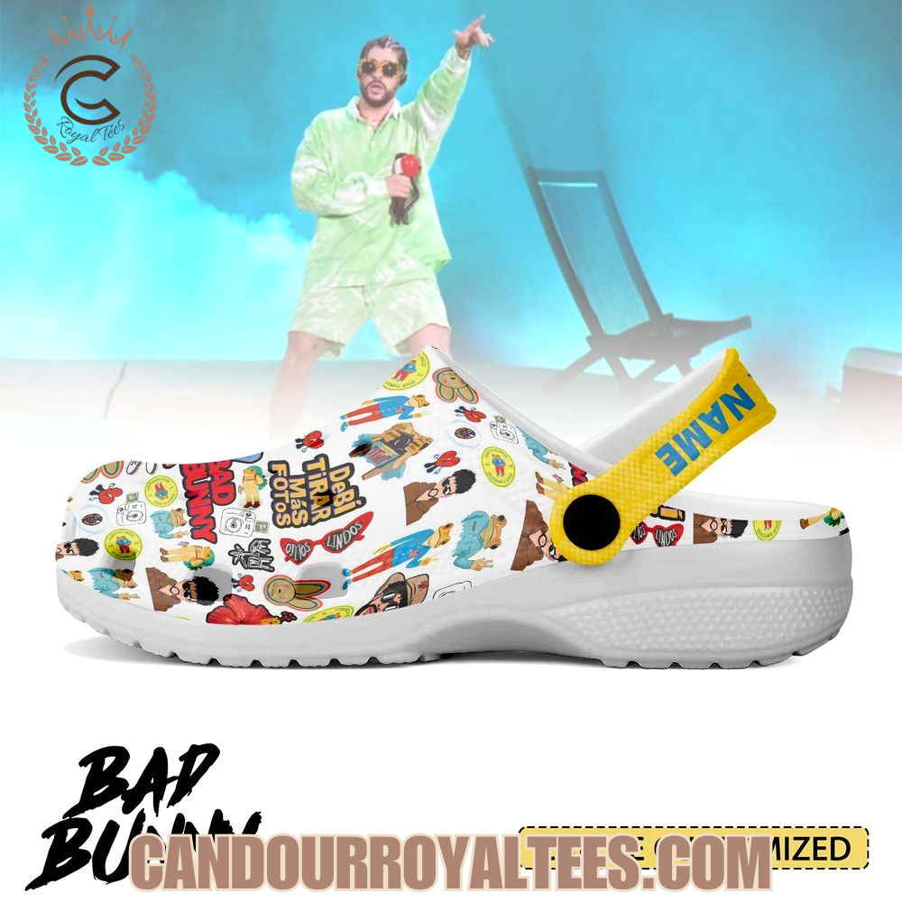 Bad Bunny Music Crocs Bad Bunny Music Crocs