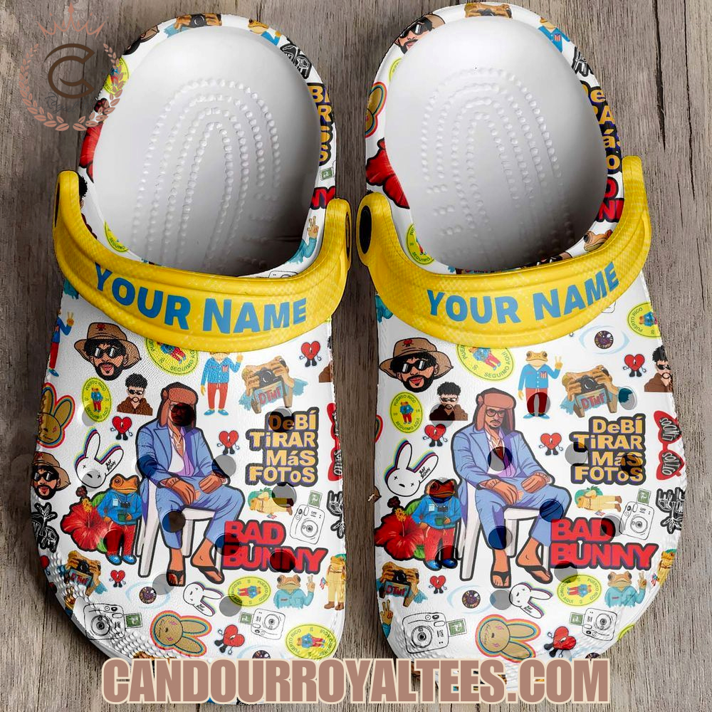 Bad Bunny Music Crocs Bad Bunny Music Crocs