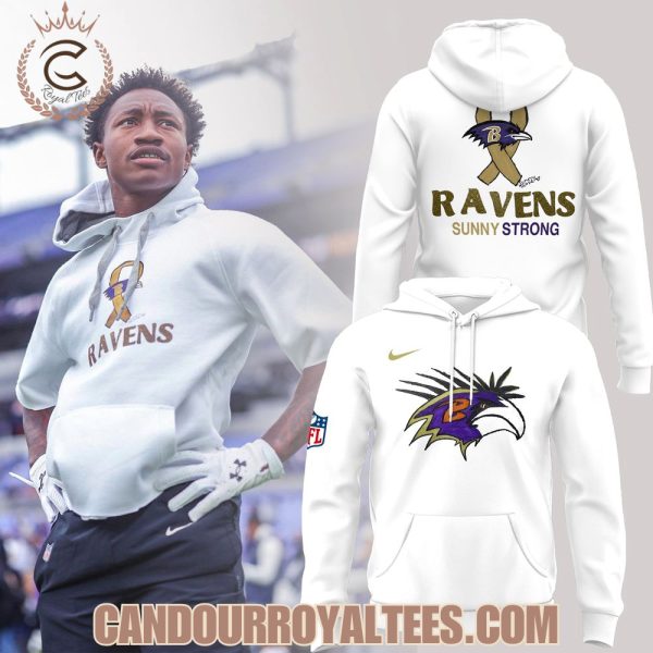 Baltimore Ravens Sunny Strong Awareness Hoodie Baltimore Ravens Sunny Strong Awareness Hoodie