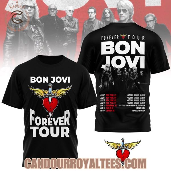 Bon Jovi Forever Tour T-Shirt Bon Jovi Forever Tour T-Shirt