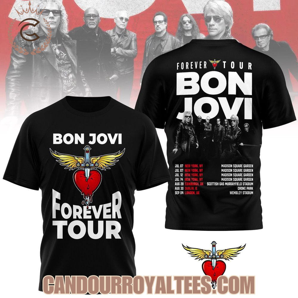 Bon Jovi Forever Tour T-Shirt Bon Jovi Forever Tour T-Shirt