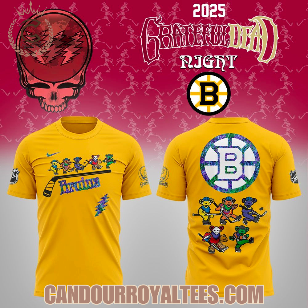 Boston Bruins Grateful Dead Night 2025 Hoodie Boston Bruins Grateful Dead Night 2025 Hoodie