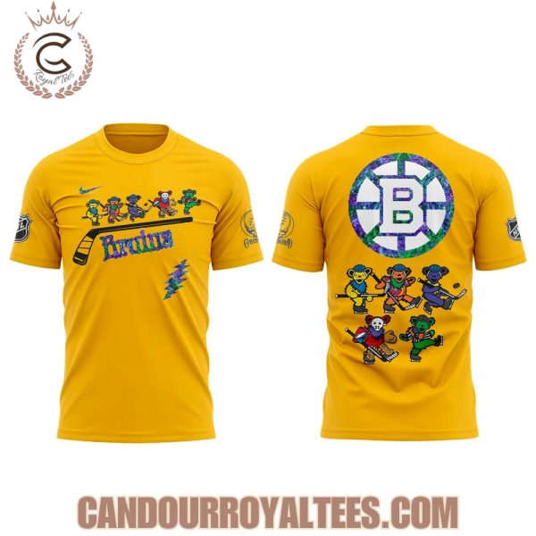 Boston Bruins Grateful Dead Night 2025 Hoodie