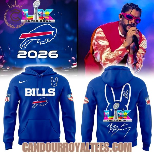 Buffalo Bills Bad Bunny Hoodie