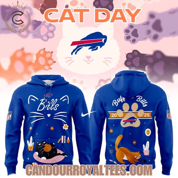 Buffalo Bills Cat Day Hoodie