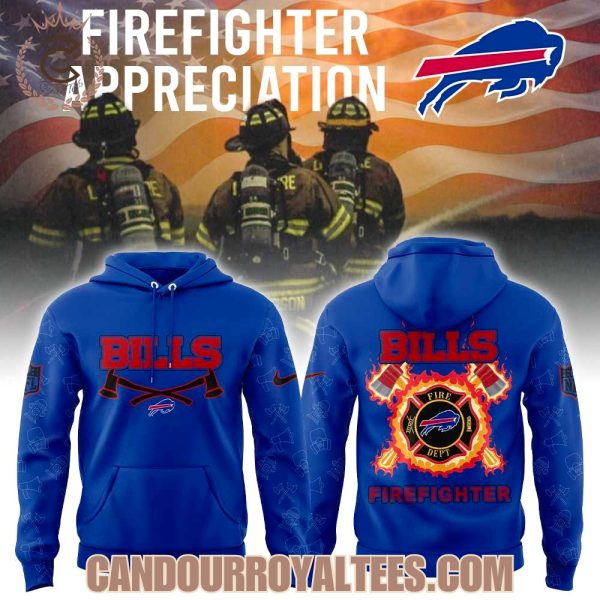 Buffalo Bills Firefighter Appreciation Hoodie Buffalo Bills Firefighter Appreciation Hoodie