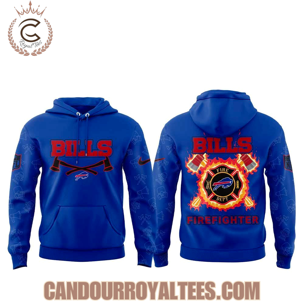 Buffalo Bills Firefighter Appreciation Hoodie Buffalo Bills Firefighter Appreciation Hoodie