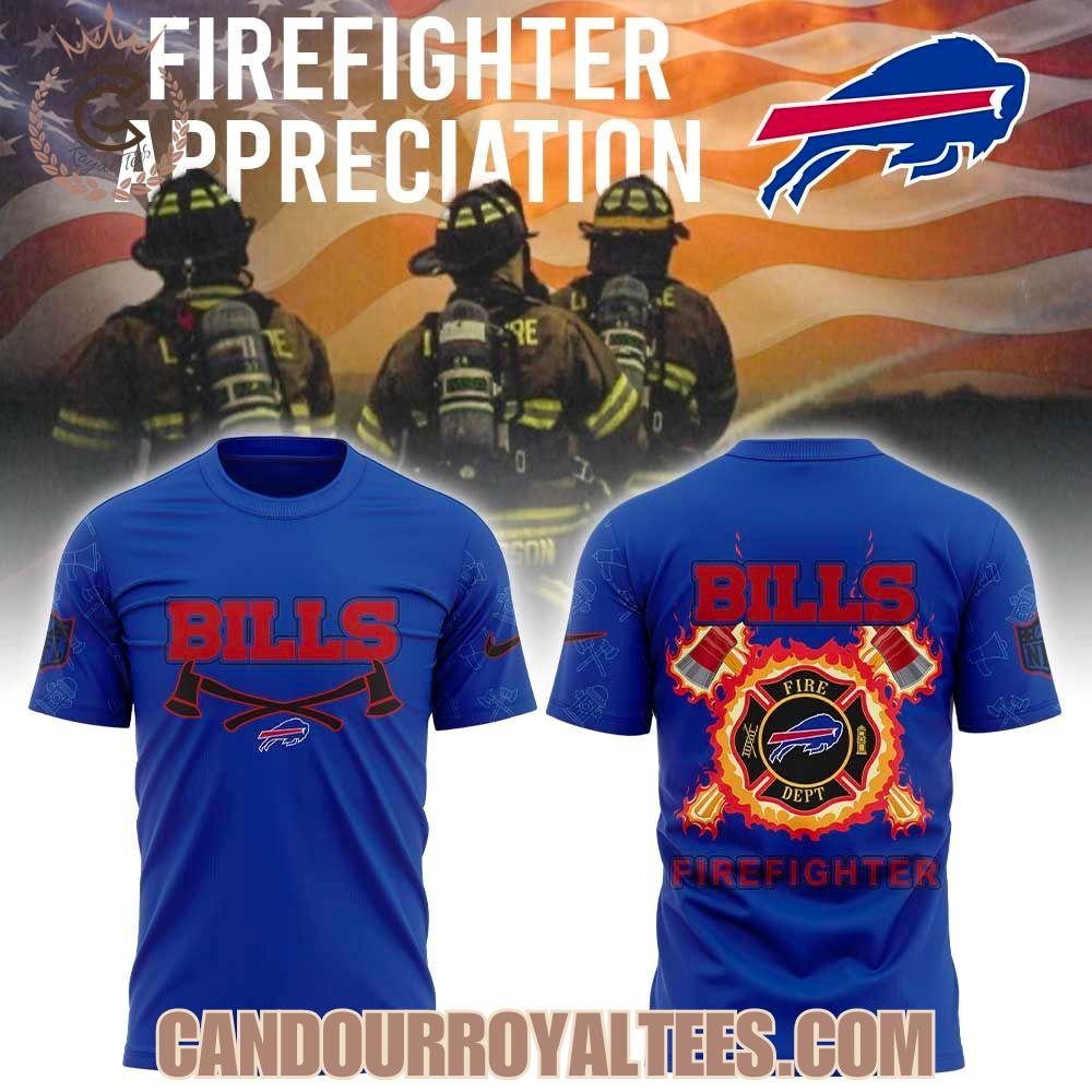 Buffalo Bills Firefighter Appreciation Hoodie Buffalo Bills Firefighter Appreciation Hoodie