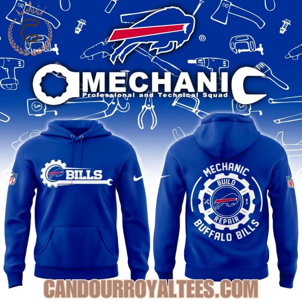Buffalo Bills Mechanic Hoodie