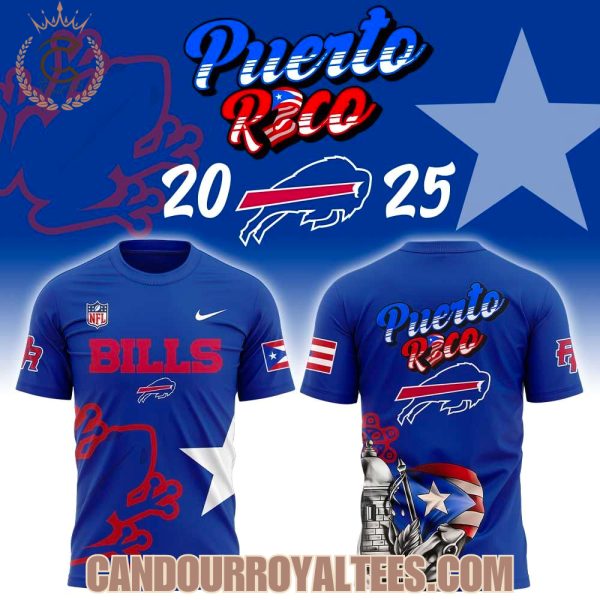 Buffalo Bills Puerto Rico 2025 Hoodie