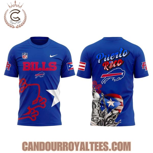 Buffalo Bills Puerto Rico 2025 Hoodie