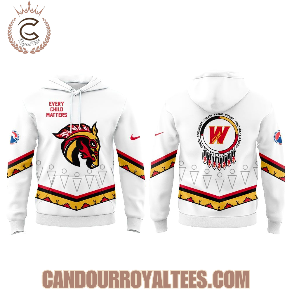 Calgary Wranglers Indigenous Uniform 2025 Hoodie Calgary Wranglers Indigenous Uniform 2025 Hoodie