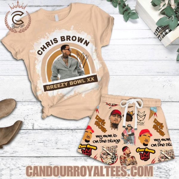 Chris Brown Breezy Bowl XX Pajamas Set Chris Brown Breezy Bowl XX Pajamas Set