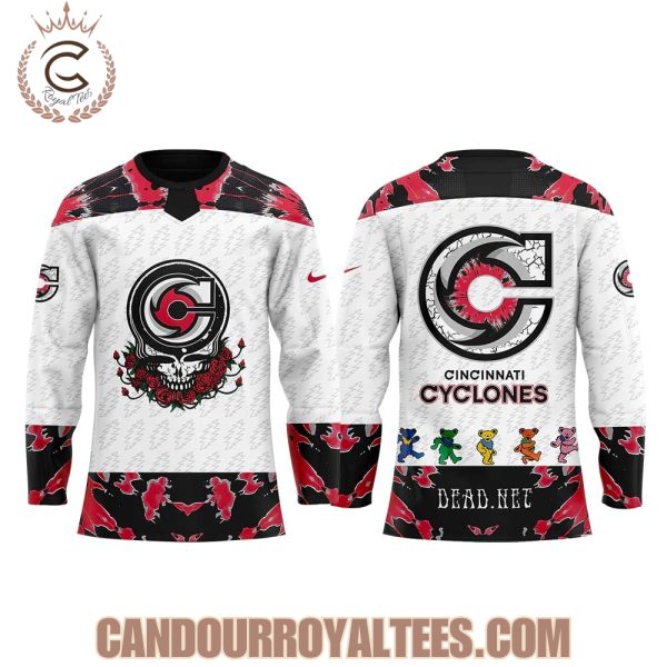 Cincinnati Cyclones Grateful Dead Night 2026 Hockey Jersey