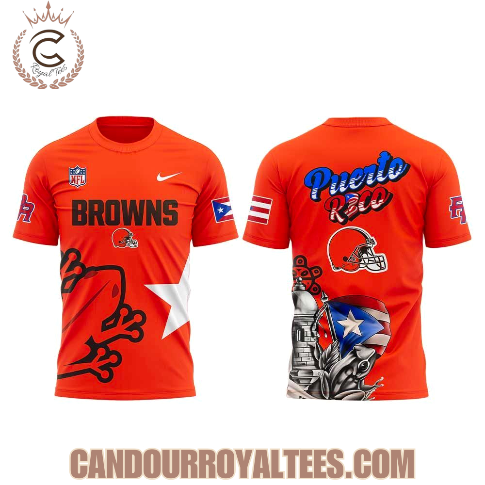 Cleveland Browns Puerto Rico 2025 Hoodie Cleveland Browns Puerto Rico 2025 Hoodie