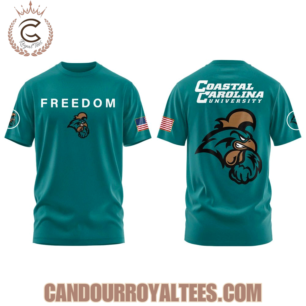 Coastal Carolina Chanticleers Freedom Hoodie Coastal Carolina Chanticleers Freedom Hoodie