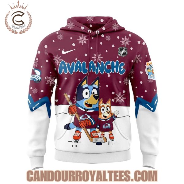 Colorado Avalanche x Bluey and Bingo 2025 Hoodie