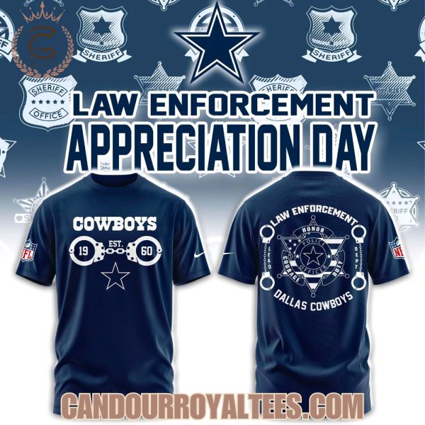 Dallas Cowboys Law Enforcement Tshirt, Hoodie