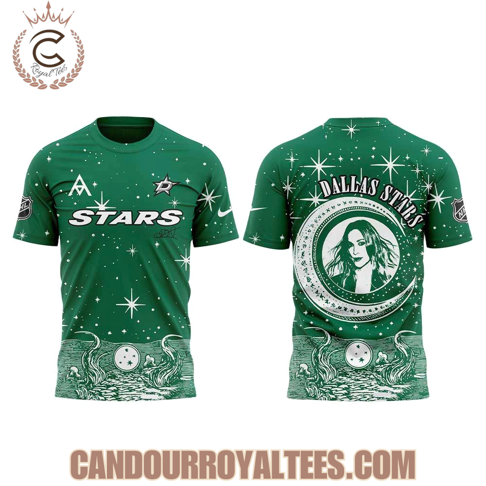Dallas Stars Alanis Morissette The Triple Moon Tour Hoodie Dallas Stars Alanis Morissette The Triple Moon Tour Hoodie