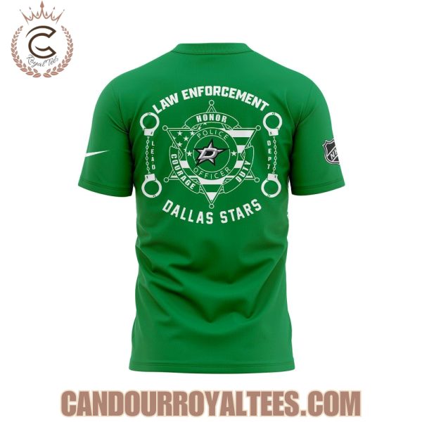Dallas Stars Law Enforcement Appreciation Day Tshirt, Hoodie
