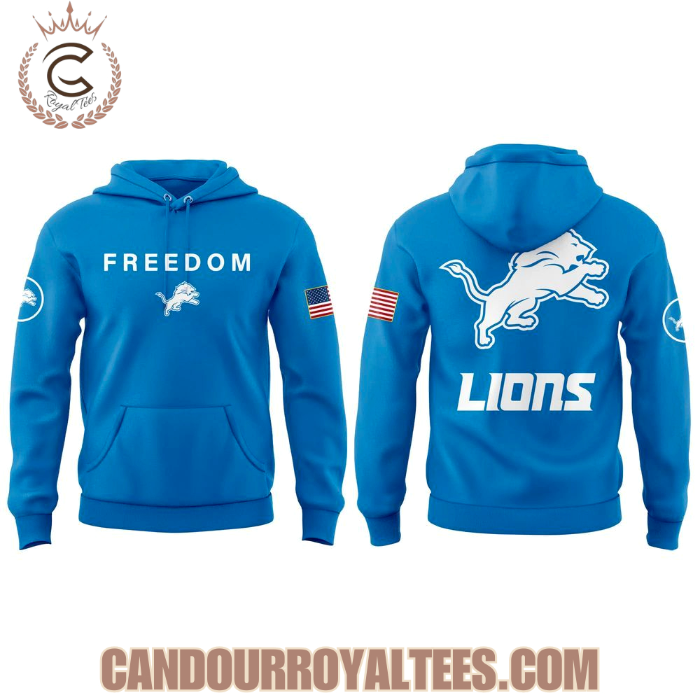 Detroit Lions Freedom Hoodie Detroit Lions Freedom Hoodie
