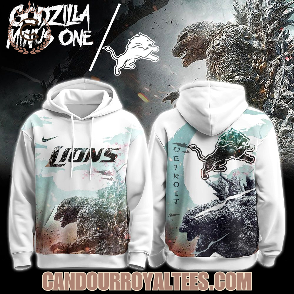 Detroit Lions Godzilla Hoodie Detroit Lions Godzilla Hoodie