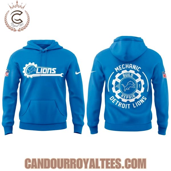 Detroit Lions Mechanic Hoodie