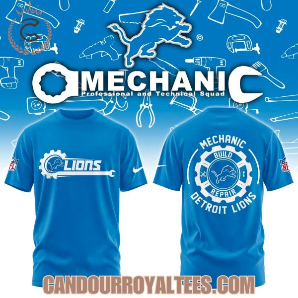 Detroit Lions Mechanic Hoodie